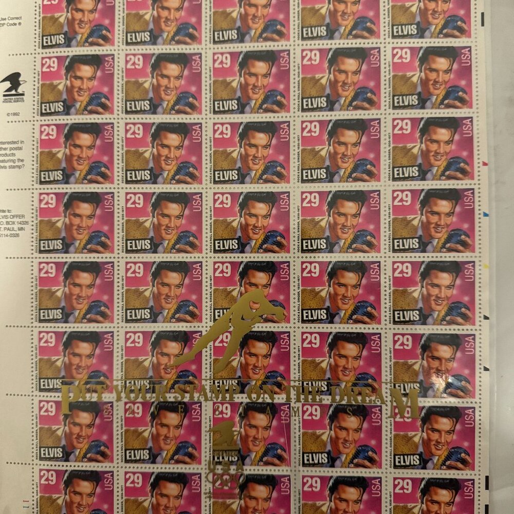 Elvis Stamp Collection